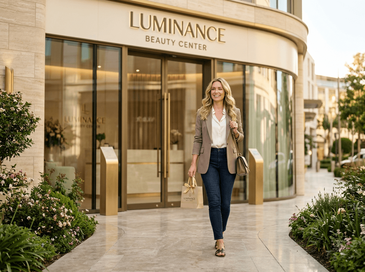 Luminance Beauty Center şube girişi